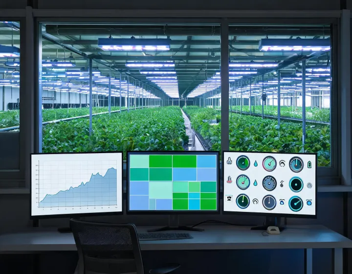 Horticultural lighting controls dashboard